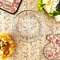 Thankful & Blessed Glass Pie Dish - LIFESTYLE