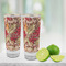 Thankful & Blessed Glass Shot Glass - 2 oz - LIFESTYLE