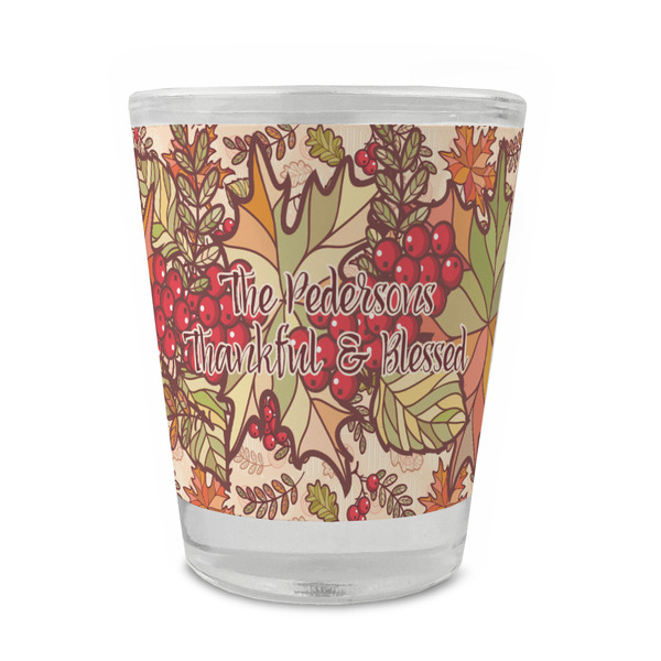 Thankful & Blessed Glass Shot Glass - Standard - FRONT