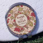 Thankful & Blessed Golf Ball Marker - Hat Clip