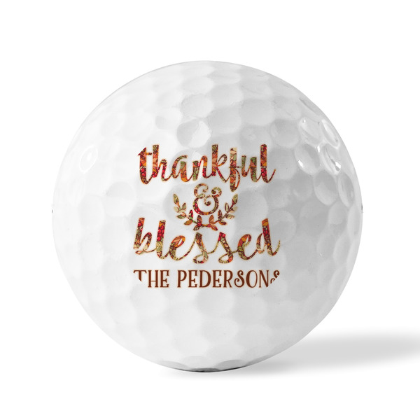 Thankful & Blessed Golf Balls - Generic - Set of 3 - FRONT