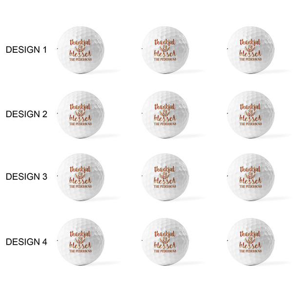 Thankful & Blessed Golf Balls - Titleist - Set of 12 - APPROVAL