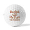 Thankful & Blessed Golf Balls - Titleist - Set of 3 - FRONT