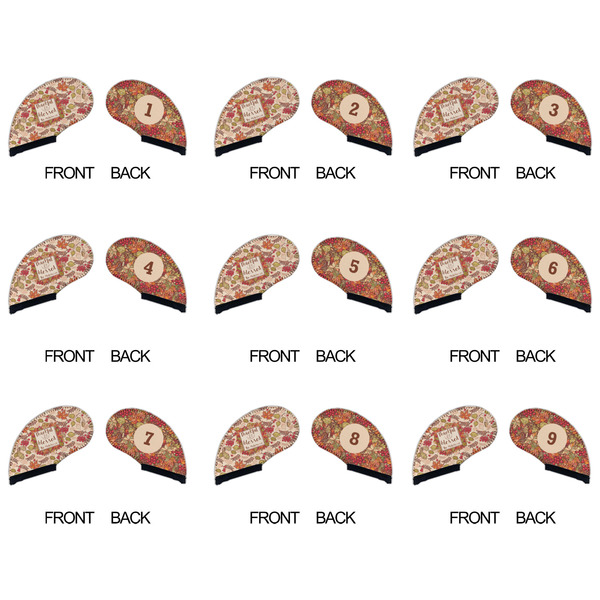 Thankful & Blessed Golf Club Covers - APPROVAL (set of 9)