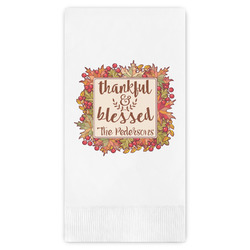 Thankful & Blessed Guest Towels - Full Color (Personalized)