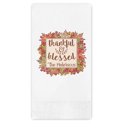 Thankful & Blessed Guest Paper Towels - Full Color (Personalized)