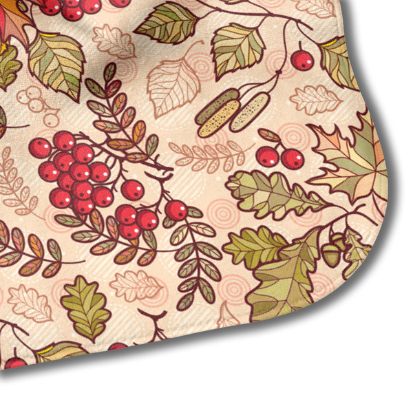 Thankful & Blessed Hooded Baby Towel- Detail Corner