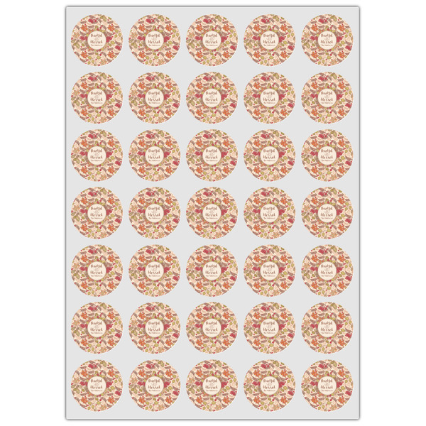 Thankful & Blessed Icing Circle - XSmall - Set of 35