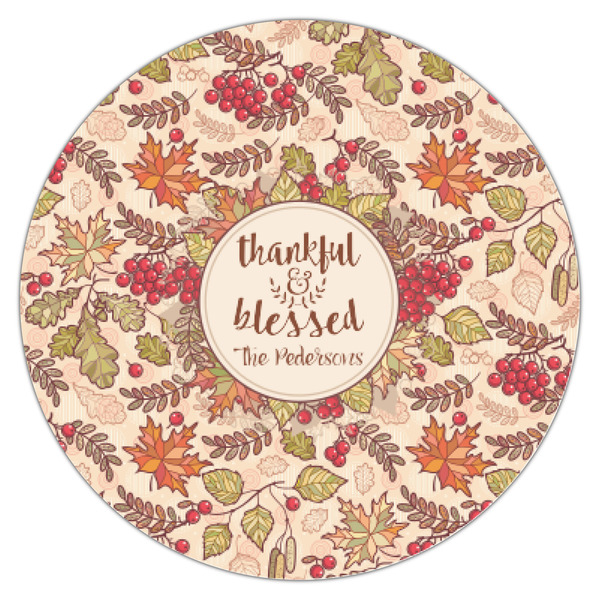 Thankful & Blessed Icing Circle - XSmall - Single
