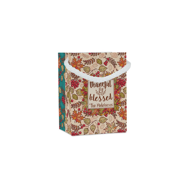Custom Thankful & Blessed Jewelry Gift Bags (Personalized)