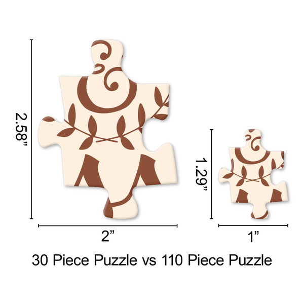 Thankful & Blessed Jigsaw Puzzle - Piece Comparison
