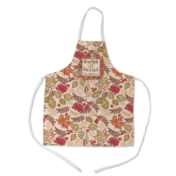 Custom Thankful & Blessed Kid's Apron w/ Name or Text