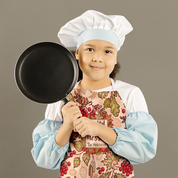 Thankful & Blessed Kid's Aprons - Medium - Lifestyle