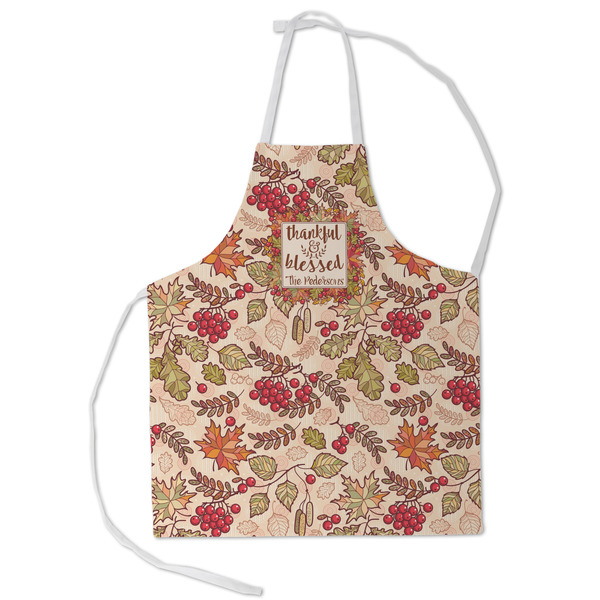 Custom Thankful & Blessed Kid's Apron - Small (Personalized)