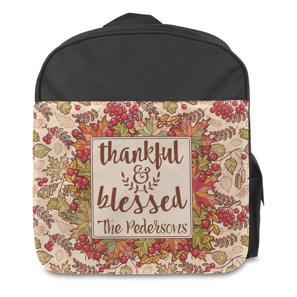 Thankful & Blessed Kids Backpack - Front
