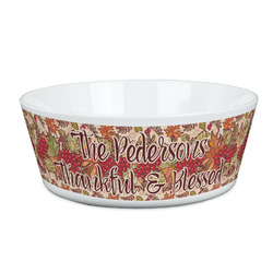 Thankful & Blessed Kid's Bowl (Personalized)