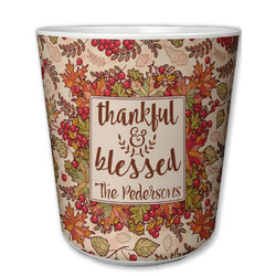 Thankful & Blessed Plastic Tumbler 6oz (Personalized)