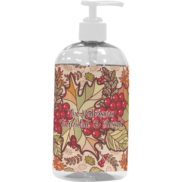 Thankful & Blessed Large Liquid Dispenser (16 oz) - White