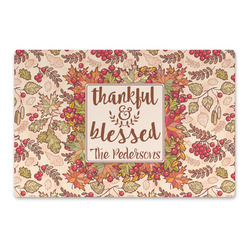 Thankful & Blessed Large Rectangle Car Magnet (Personalized)