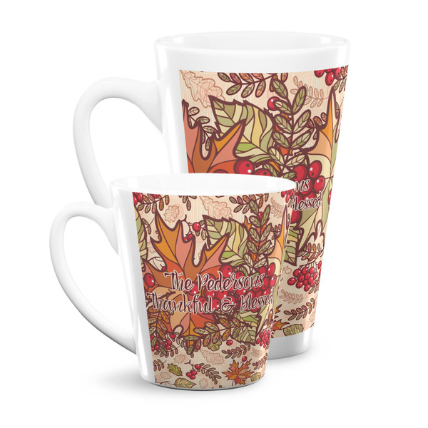 Thankful & Blessed Latte Mugs Main