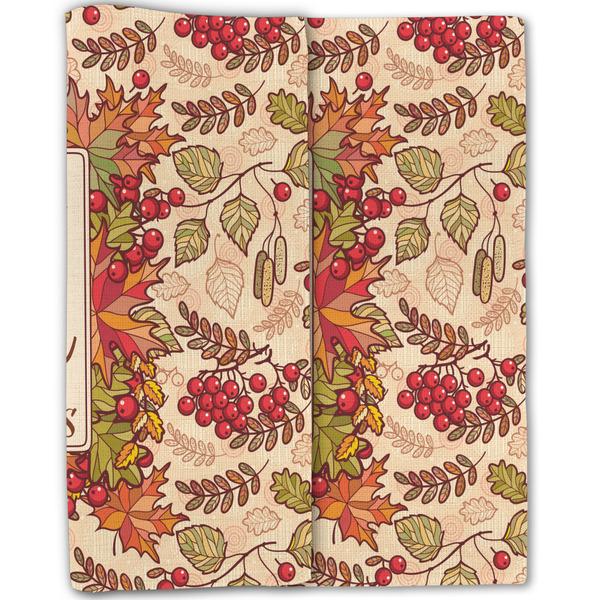 Thankful & Blessed Linen Placemat - Folded Half (double sided)