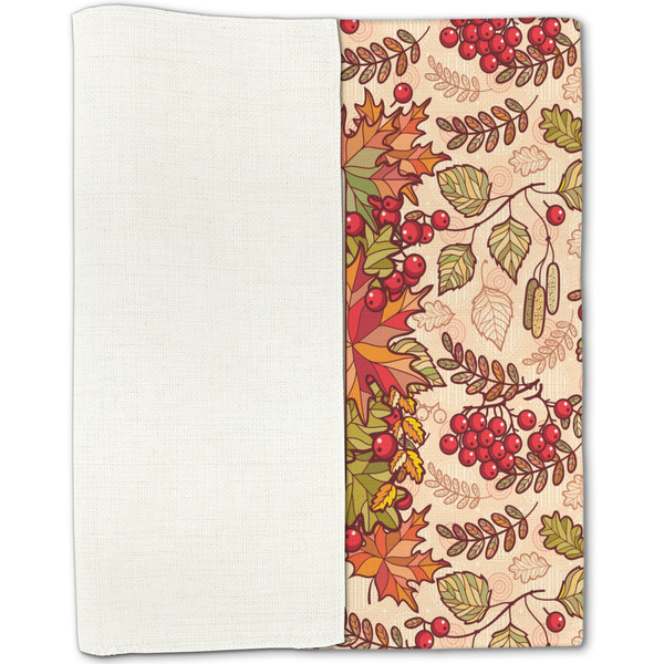 Thankful & Blessed Linen Placemat - Folded Half