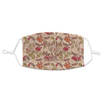 Thankful & Blessed Adult Cloth Face Mask (Personalized)