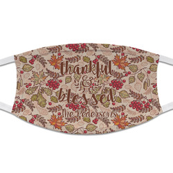 Thankful & Blessed Cloth Face Mask (T-Shirt Fabric) (Personalized)