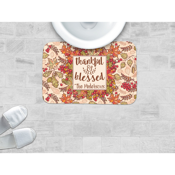 Thankful & Blessed Memory Foam Bath Mat - LIFESTYLE