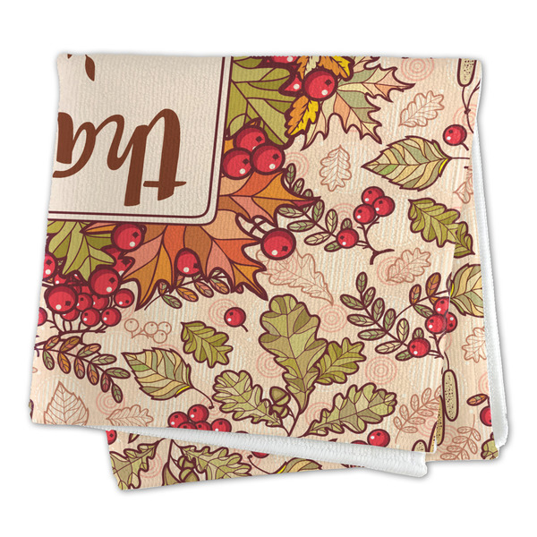 Thankful & Blessed Microfiber Dish Rag - FOLDED (square)