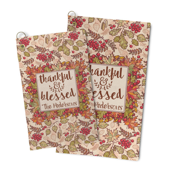 Thankful & Blessed Microfiber Golf Towel - PARENT/MAIN