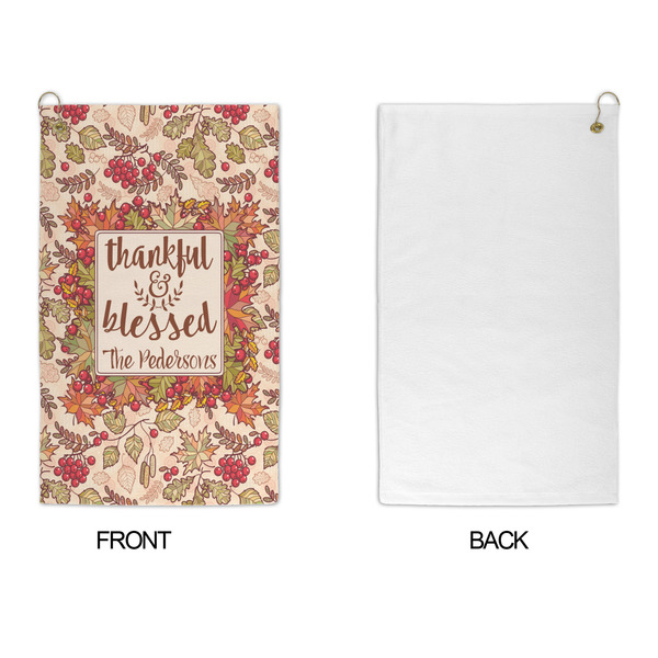 Thankful & Blessed Microfiber Golf Towels - APPROVAL