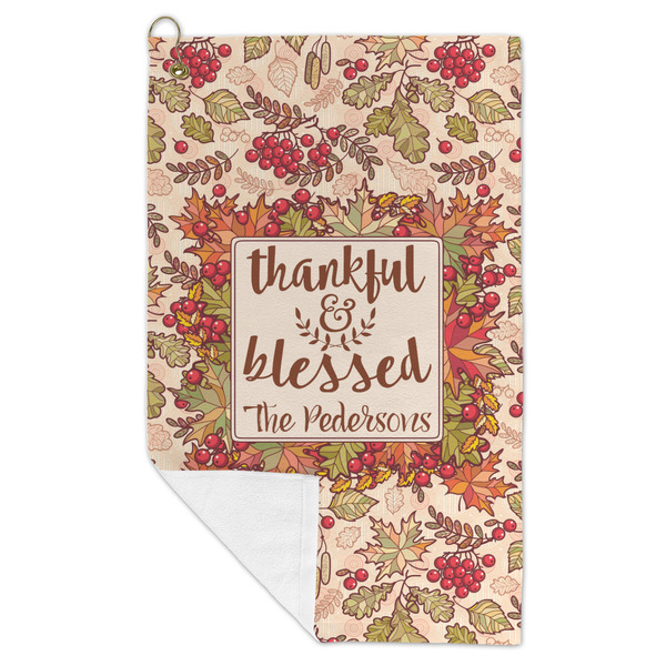 Thankful & Blessed Microfiber Golf Towels - FOLD