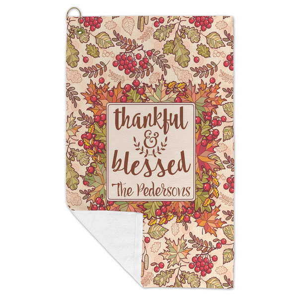 Thankful & Blessed Microfiber Golf Towels - FOLD