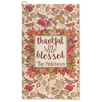 Thankful & Blessed Microfiber Golf Towel (Personalized)