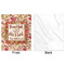 Thankful & Blessed Minky Blanket - 50"x60" - Single Sided - Front & Back