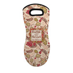 Thankful & Blessed Neoprene Oven Mitt w/ Name or Text