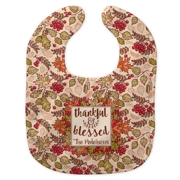 Thankful & Blessed New Bib Flat Approval