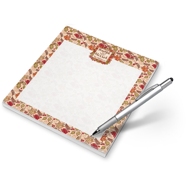 Custom Thankful & Blessed Notepad (Personalized)