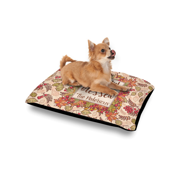 Thankful & Blessed Outdoor Dog Beds - Small - IN CONTEXT