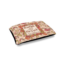 Thankful & Blessed Outdoor Dog Bed - Small (Personalized)