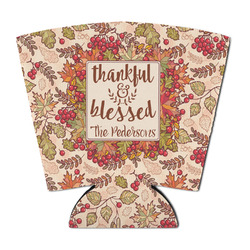 Thankful & Blessed Party Cup Sleeve - with Bottom (Personalized)