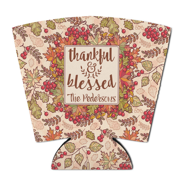Custom Thankful & Blessed Party Cup Sleeve - with Bottom (Personalized)