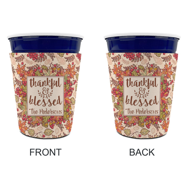 Thankful & Blessed Party Cup Sleeves - without bottom - Approval