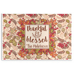 Thankful & Blessed Disposable Paper Placemats (Personalized)