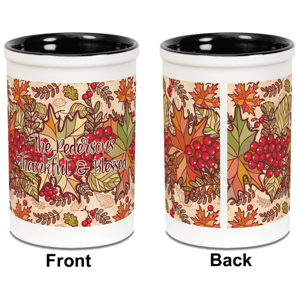 Thankful & Blessed Pencil Holder - Black - approval