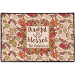 Thankful & Blessed Door Mat - 36"x24" (Personalized)