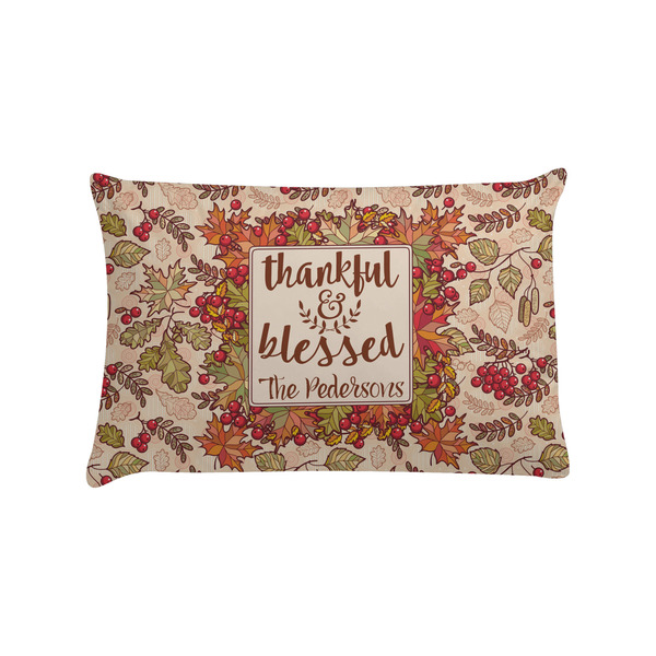 Custom Thankful & Blessed Pillow Case - Standard (Personalized)