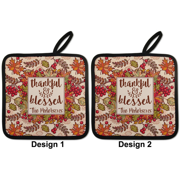 Thankful & Blessed Pot Holders - Set of 2 APPROVAL