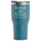 Thankful & Blessed RTIC Tumbler - Dark Teal - Front